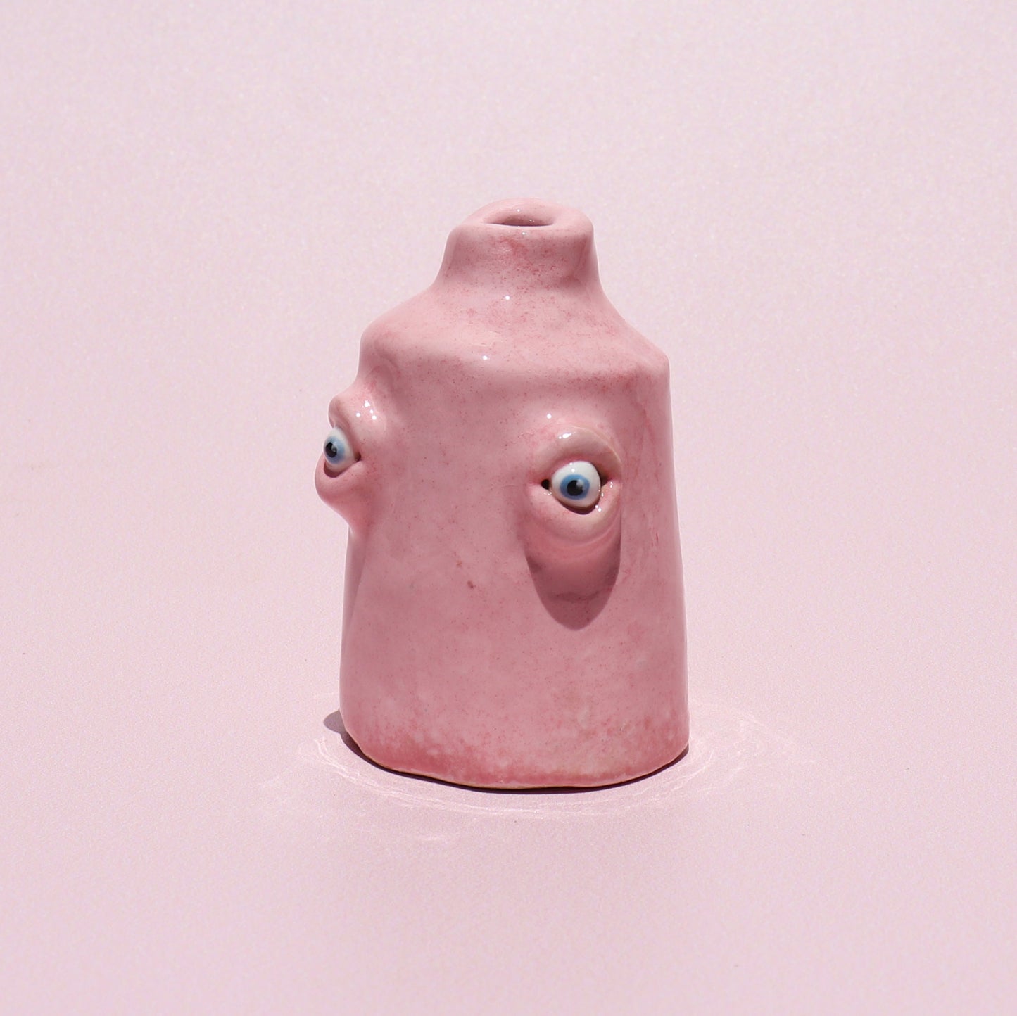 Little Pink Eye Vase